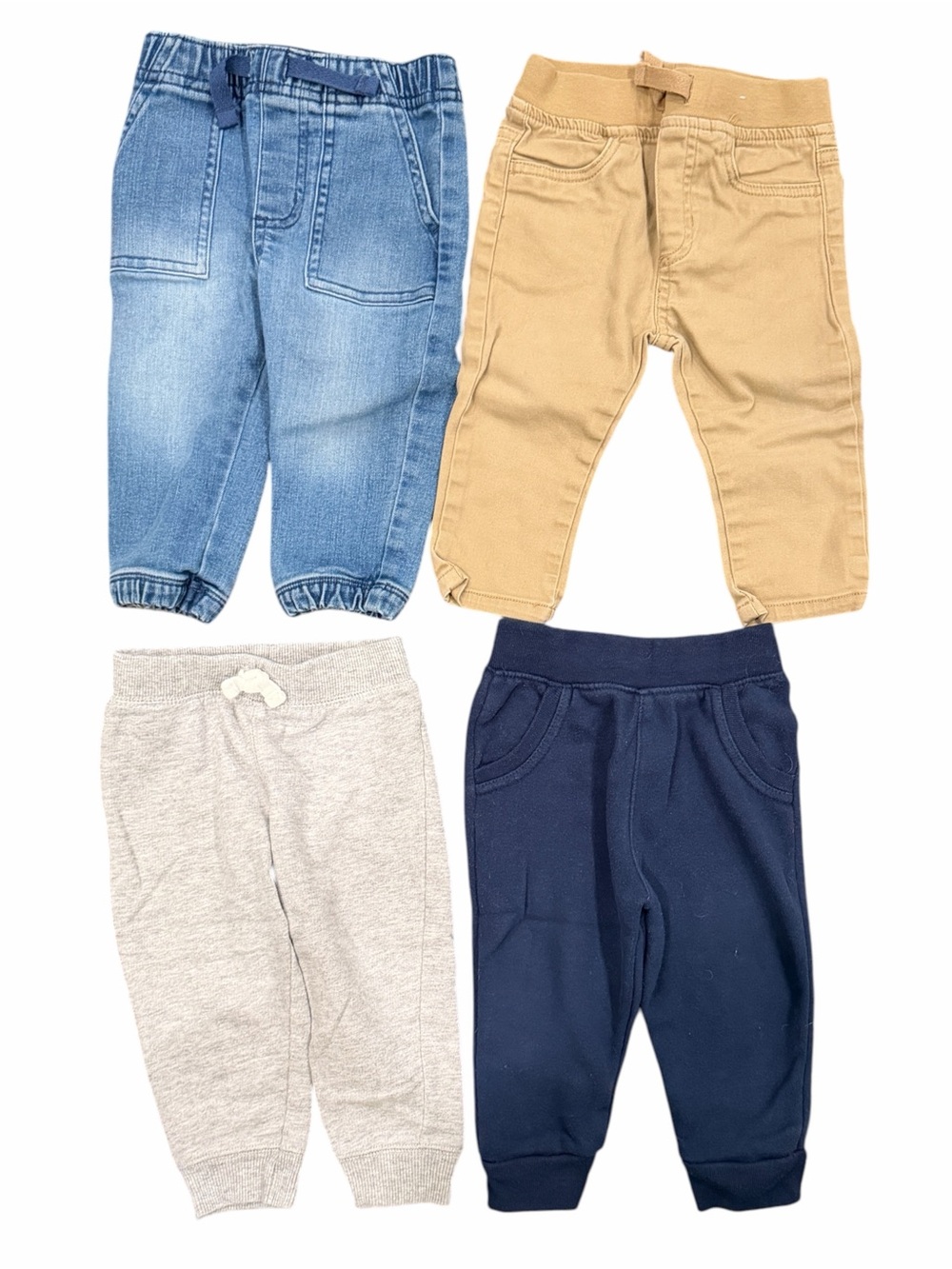 12M Boy’s Long Pants Bundle Lot Of 4 Fall Play